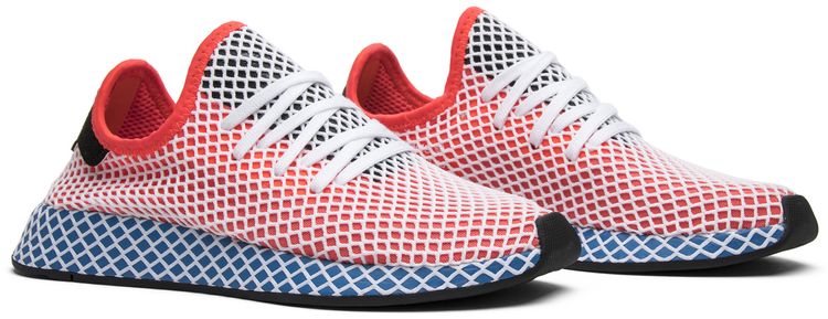 Adidas Deerupt Red Blue