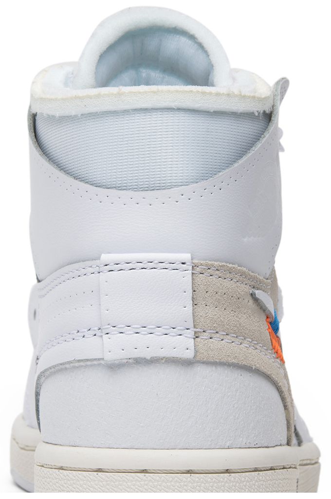 Off White x Air Jordan 1 Retro High OG BG White 2018