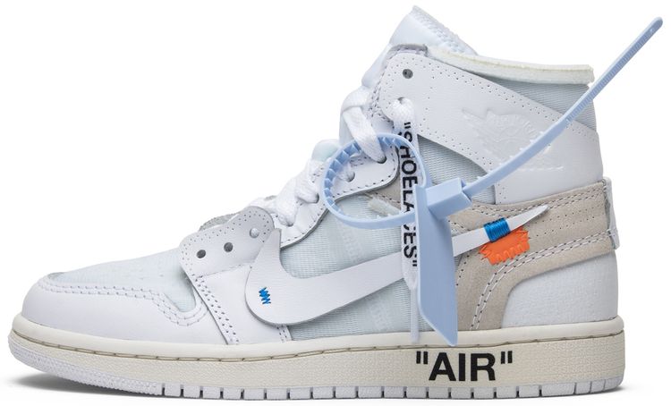 Off White x Air Jordan 1 Retro High OG BG White 2018