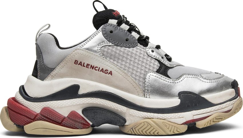 Buy Balenciaga Triple S Sneaker 'Silver' 2018 - 512175 W09O3 1081 | GOAT