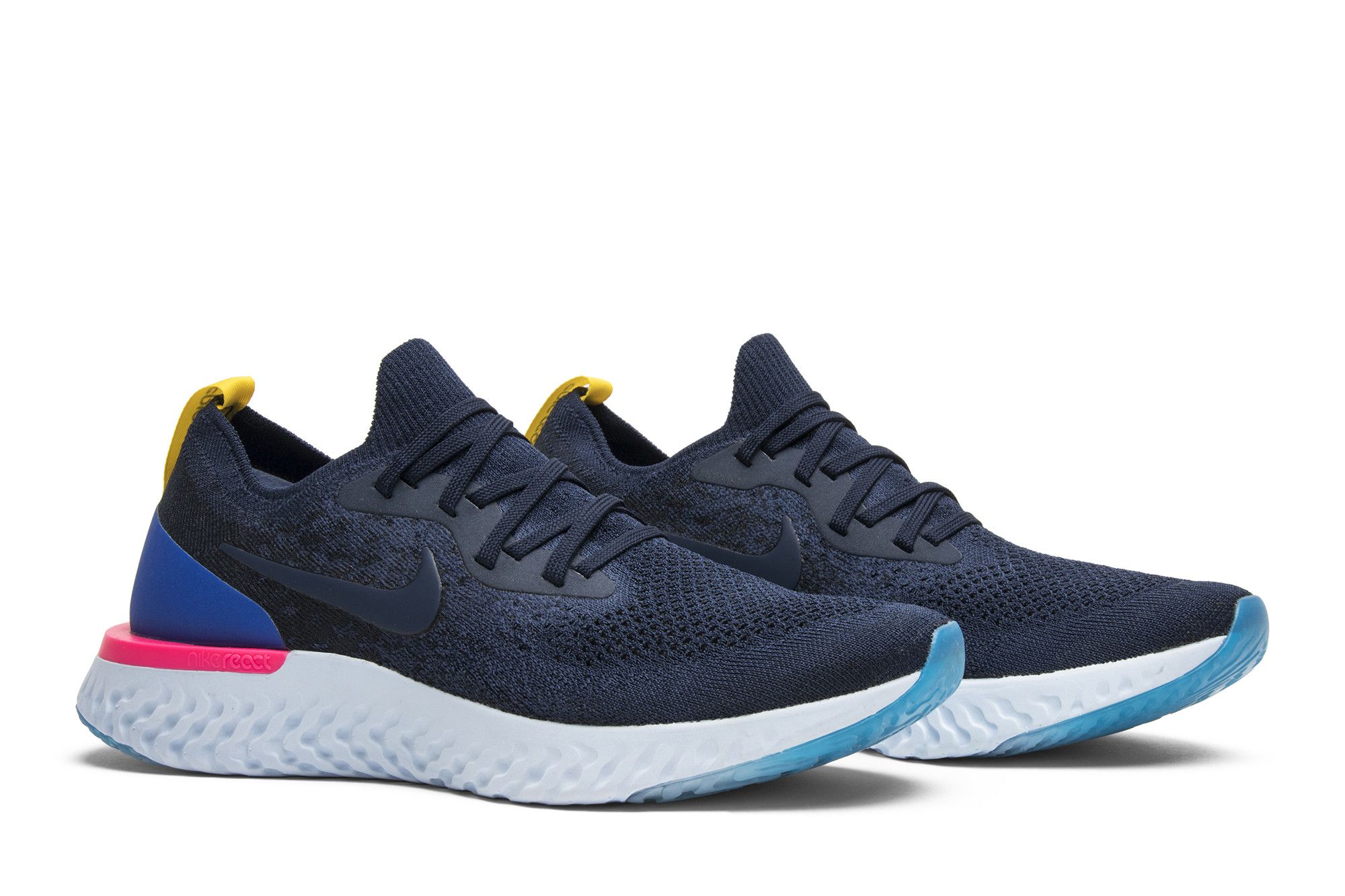 Size 5.5 Wmns Epic React Flyknit College Navy