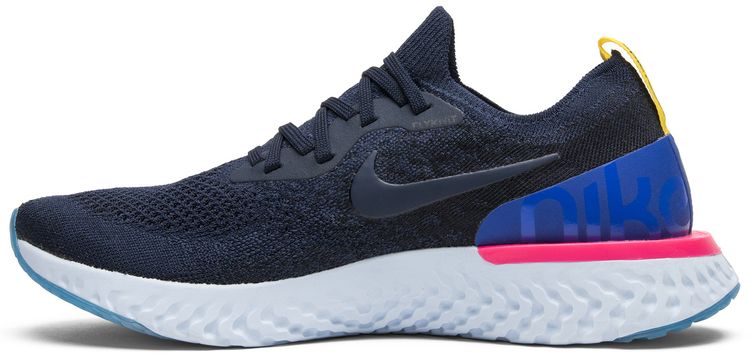 Nike Wmns Epic React Flyknit College Navy