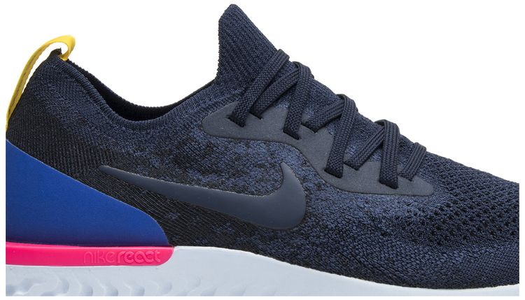 Nike Wmns Epic React Flyknit College Navy