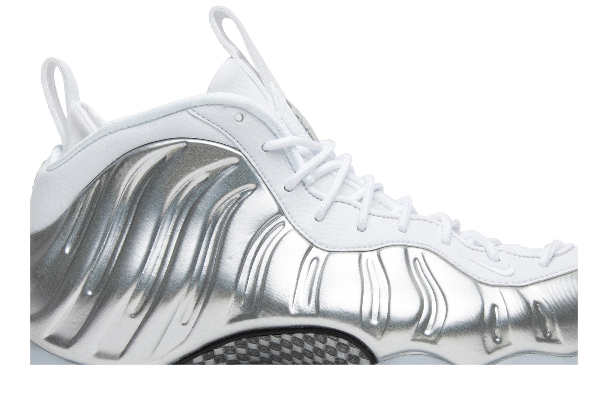 Air foamposite one chrome white store