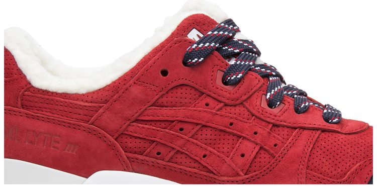 Kith x Moncler x ASICS Gel Lyte 3 Red