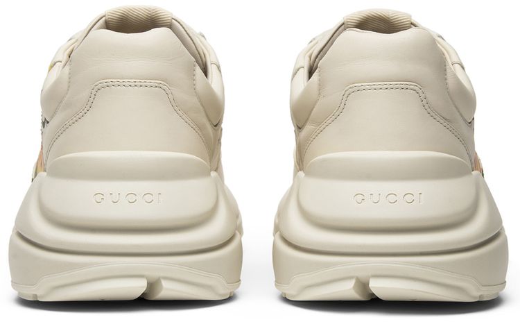 Gucci Rhython Leather Sneaker Square Logo