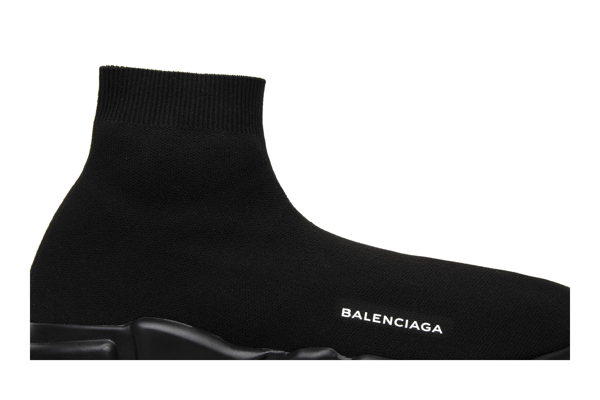 Balenciaga speed trainer all black best sale