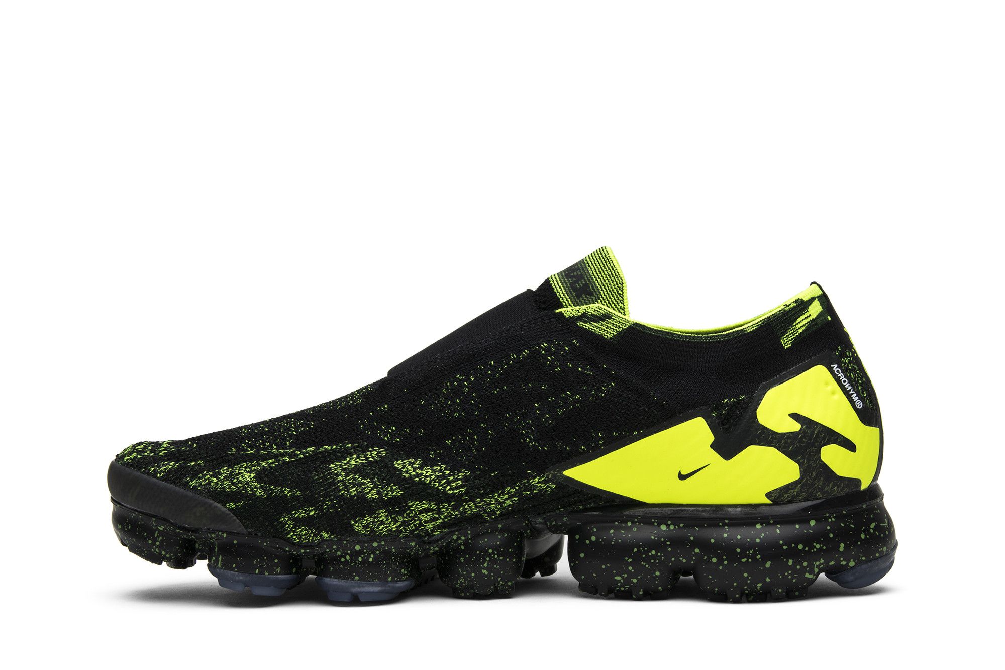 Vapormax acronym black volt top