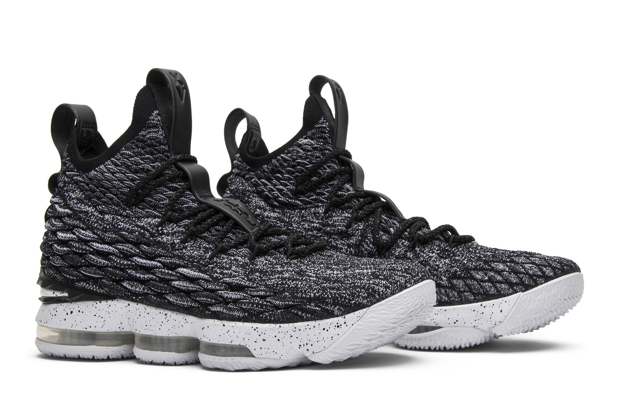 Lebron 15 equality black and white top