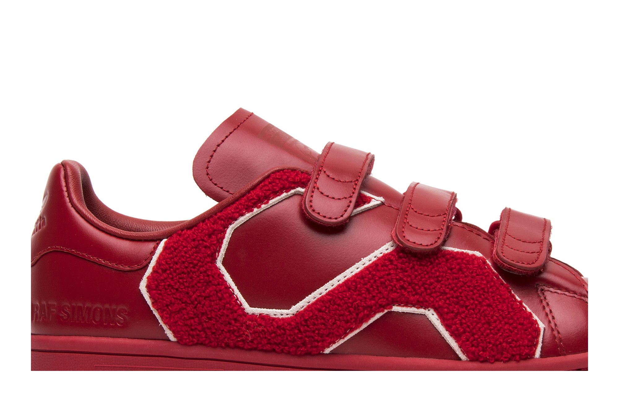 Buy Raf Simons x Stan Smith Comfort Badge Power Red BB6887 GOAT UK