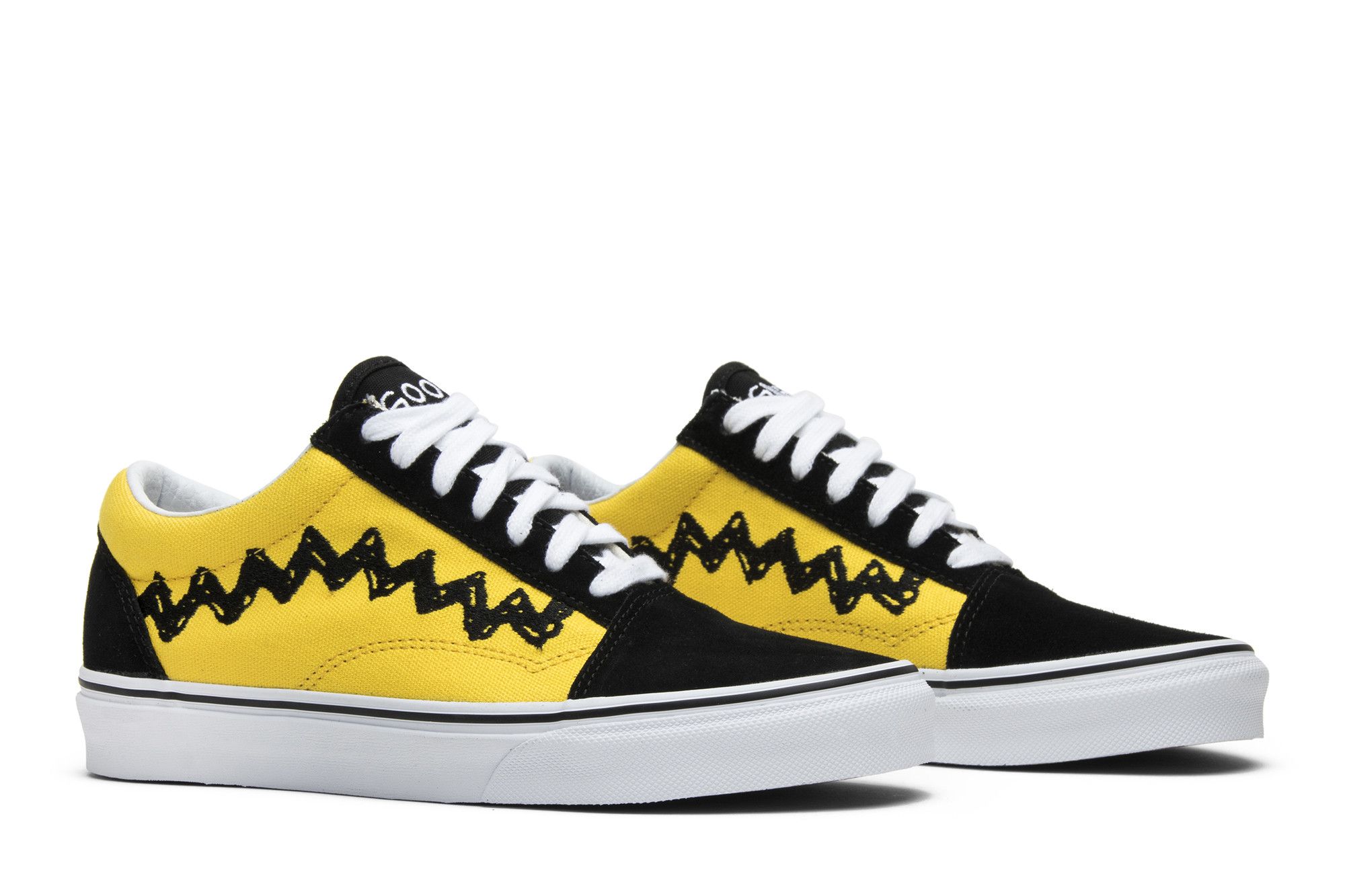 Charlie brown vans for kids deals