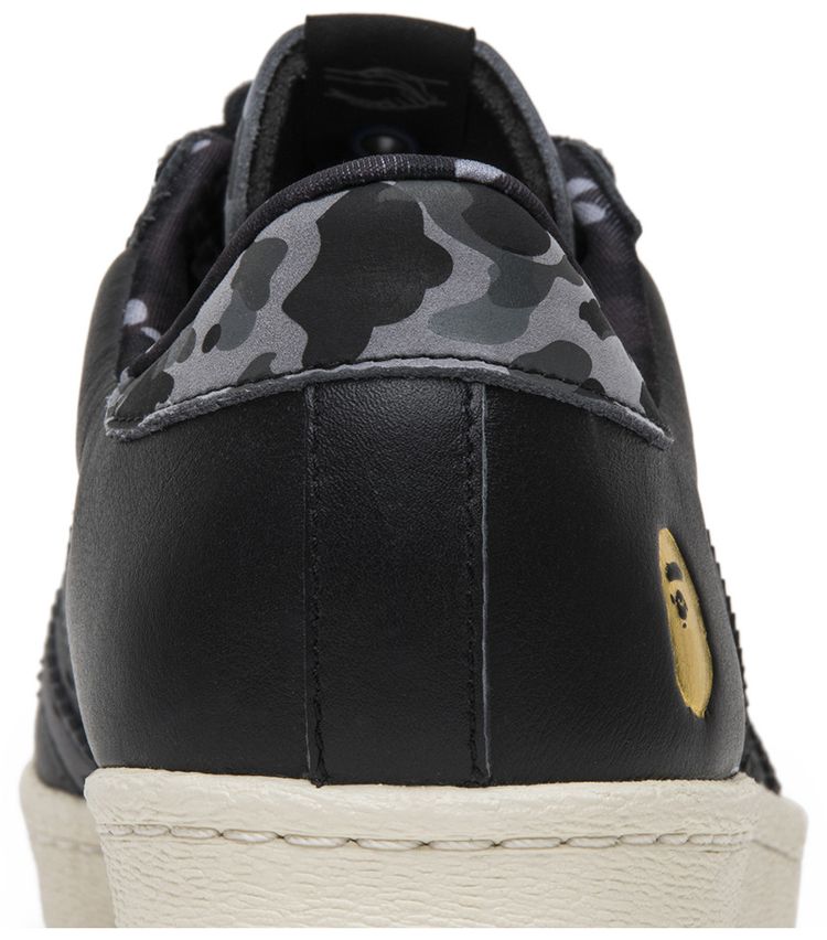 Undefeated x A Bathing Ape x Superstars 80v Black