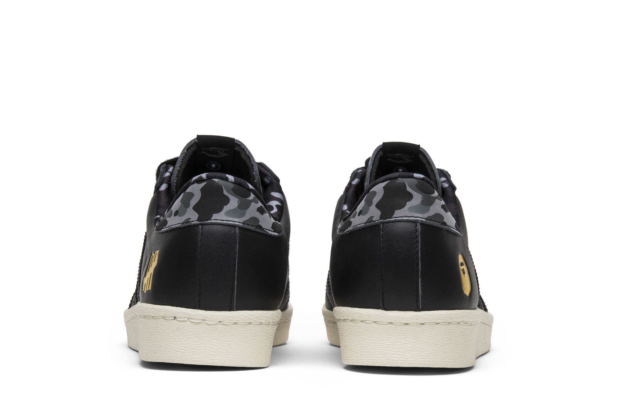 Buy Undefeated x A Bathing Ape x Superstars 80v 'Black