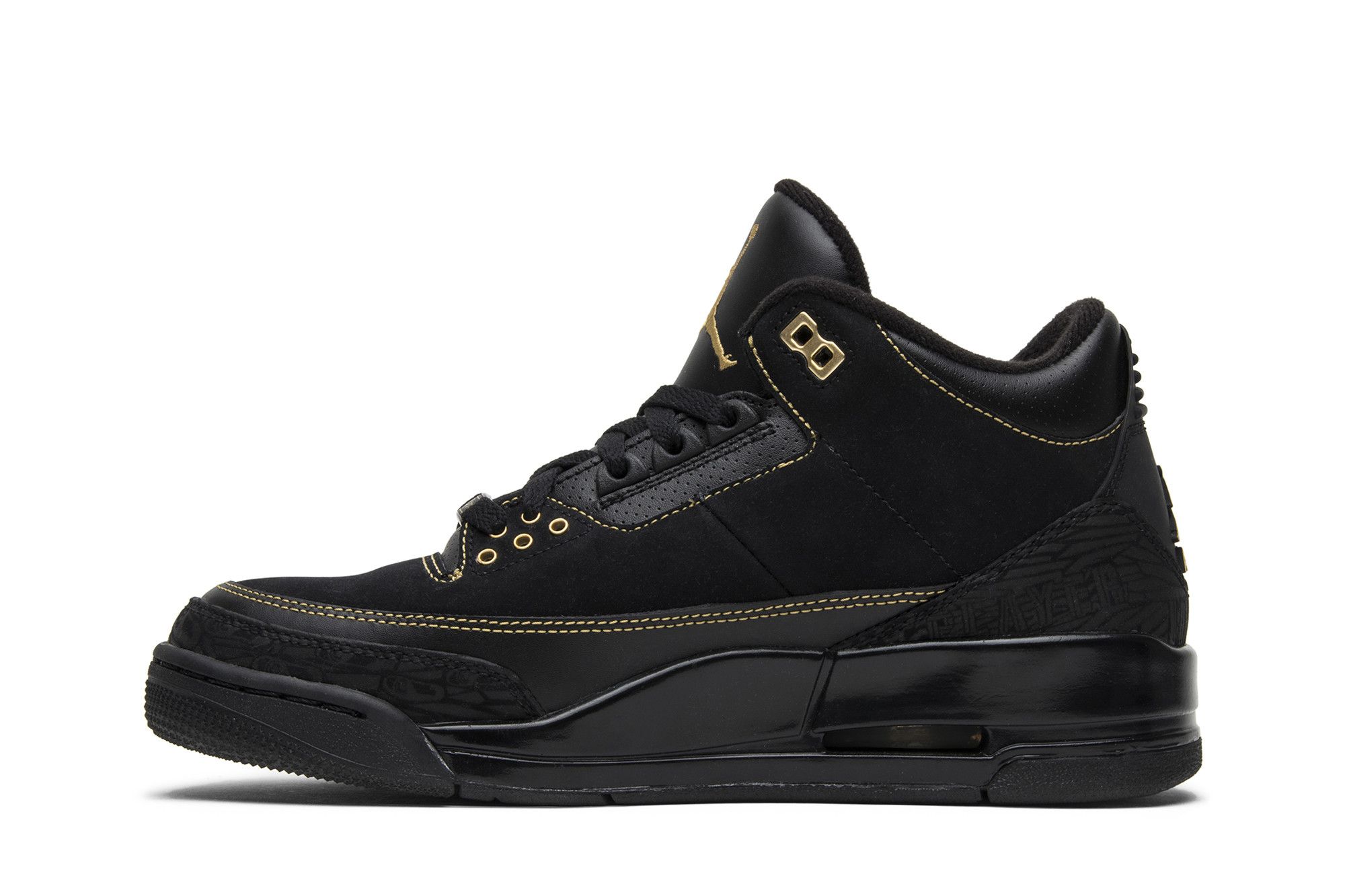 black suede jordans with gold