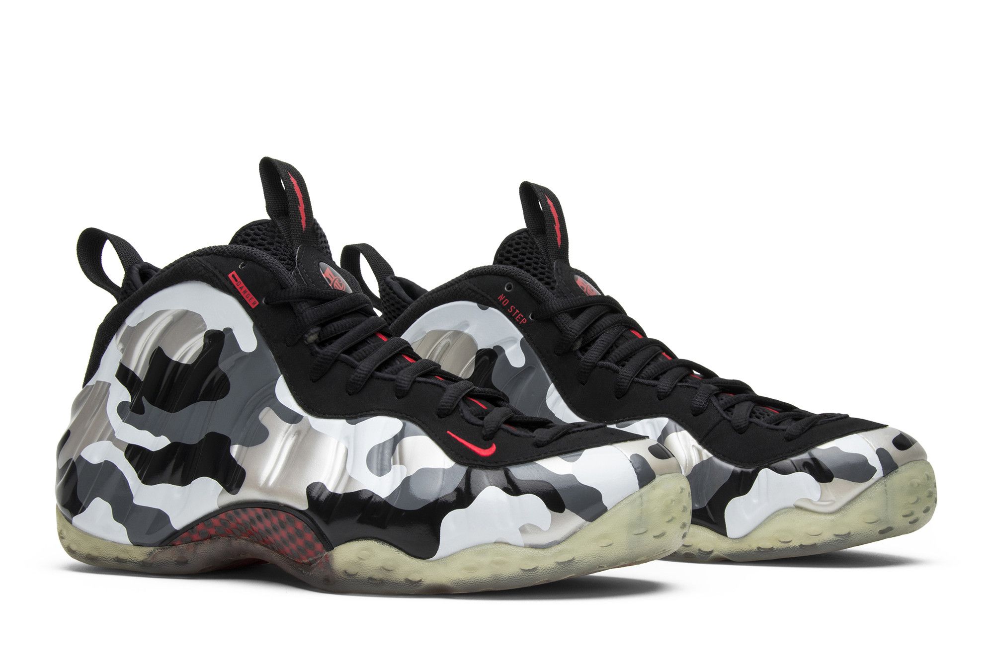 Black and white camo foamposites outlet