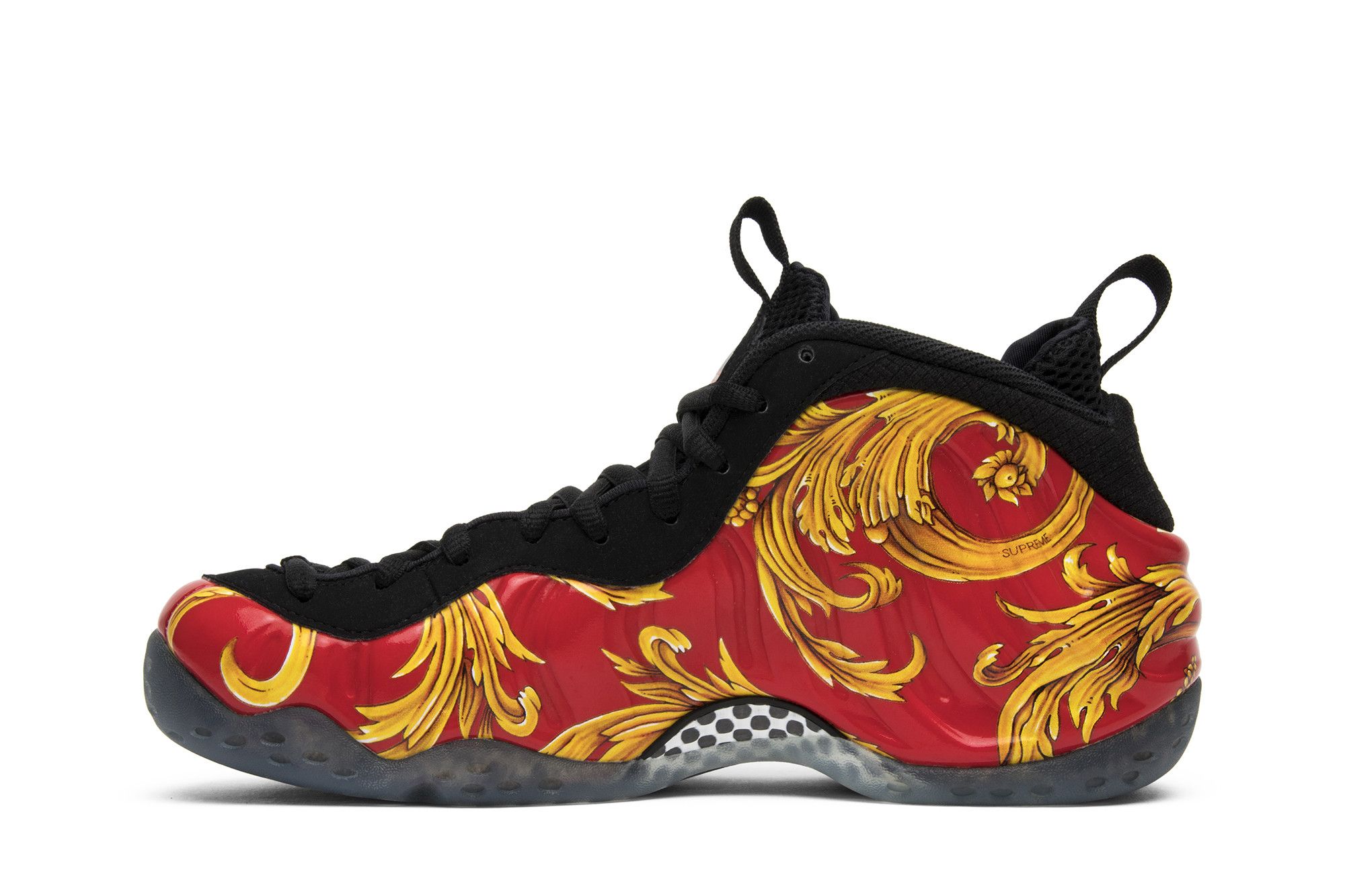 Buy Supreme x Air Foamposite One SP Red 652792 600 GOAT