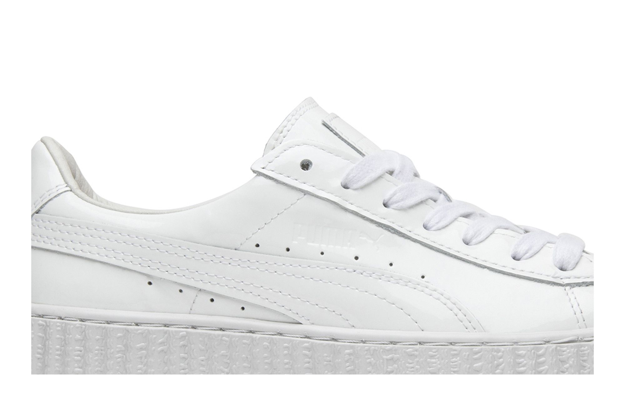 Buy Fenty x Wmns Patent Leather Creepers Glossy White 362269 01 GOAT