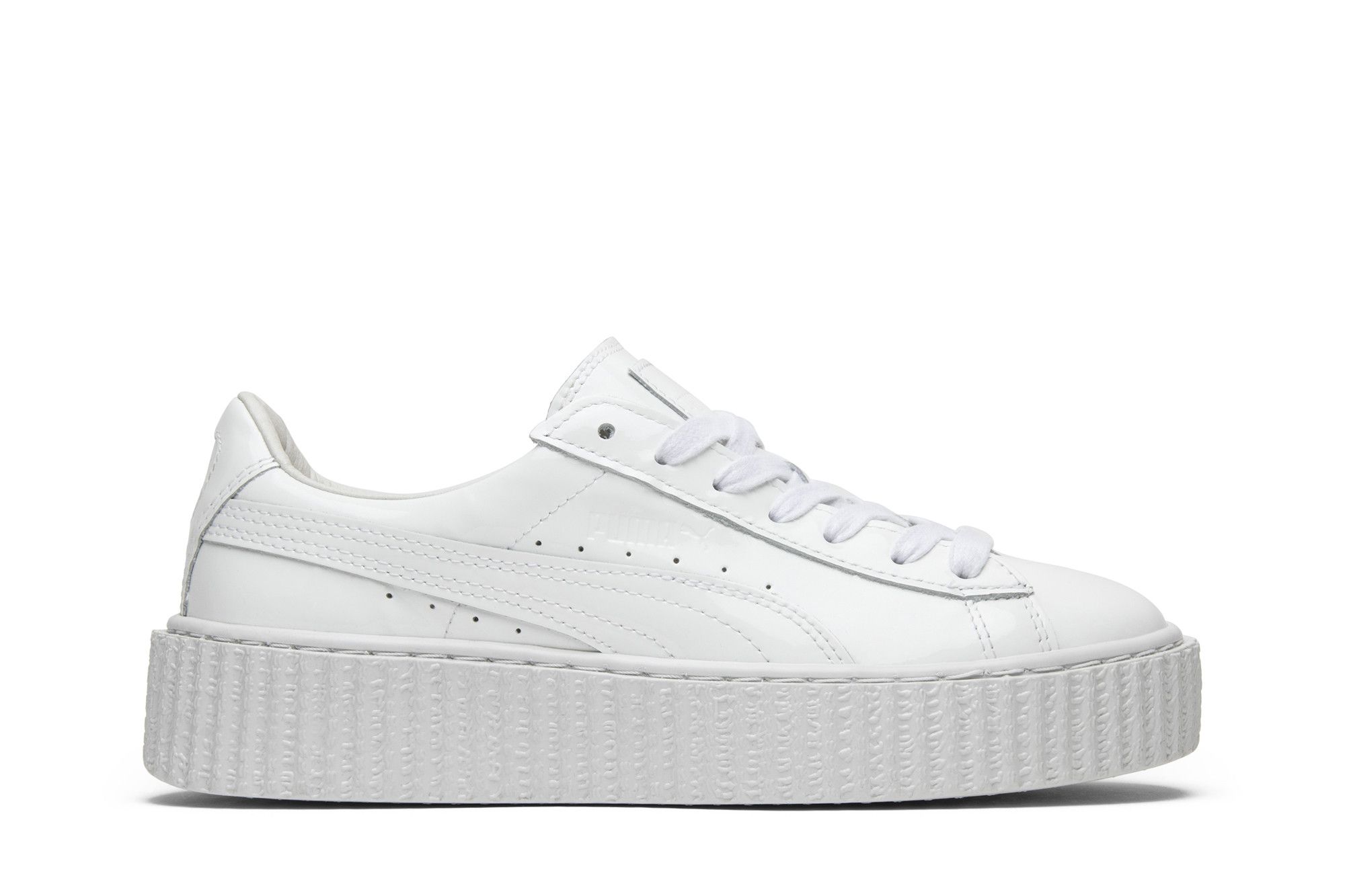 Puma creepers discount white and gold