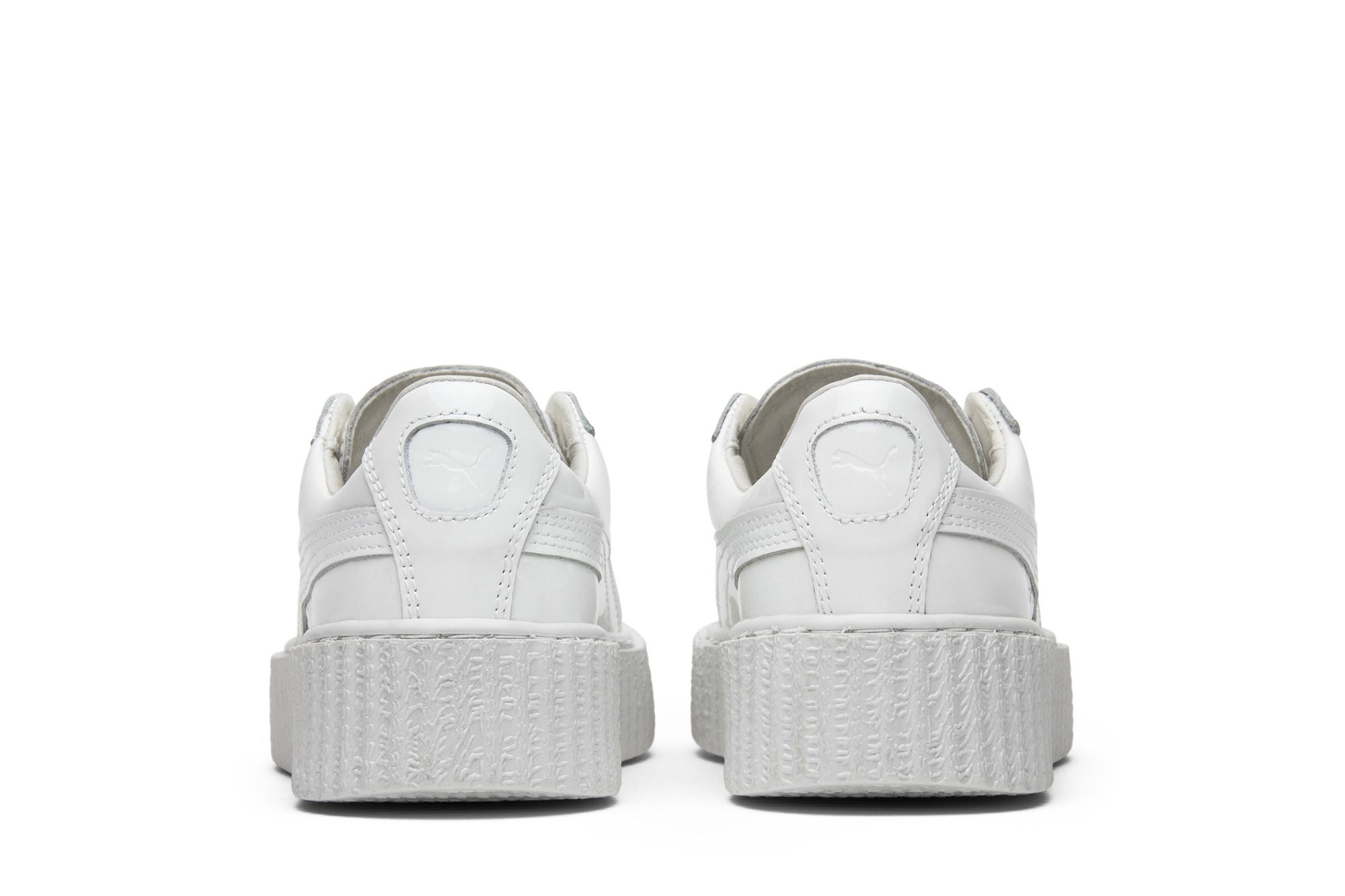 Puma creepers all white top