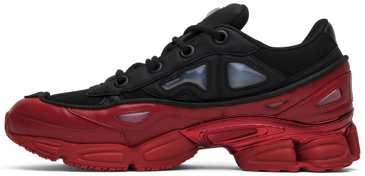 Raf Simons x adidas Ozweego 3 Core Black Scarlet