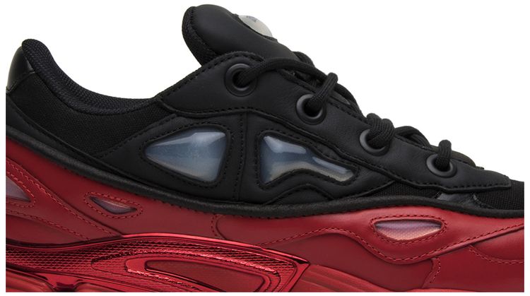 Raf Simons x adidas Ozweego 3 Core Black Scarlet