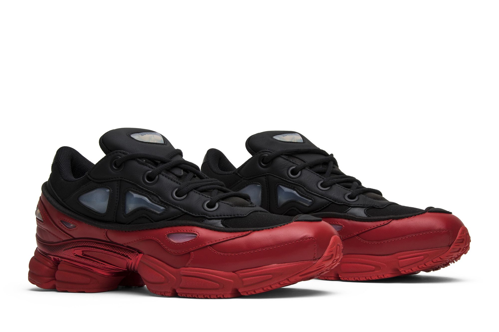 Buy Raf Simons x Ozweego 3 Core Black Scarlet DA8775 GOAT CA