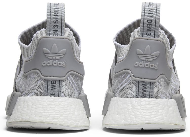 Adidas Wmns NMD R1 Primeknit Grey Glitch Camo