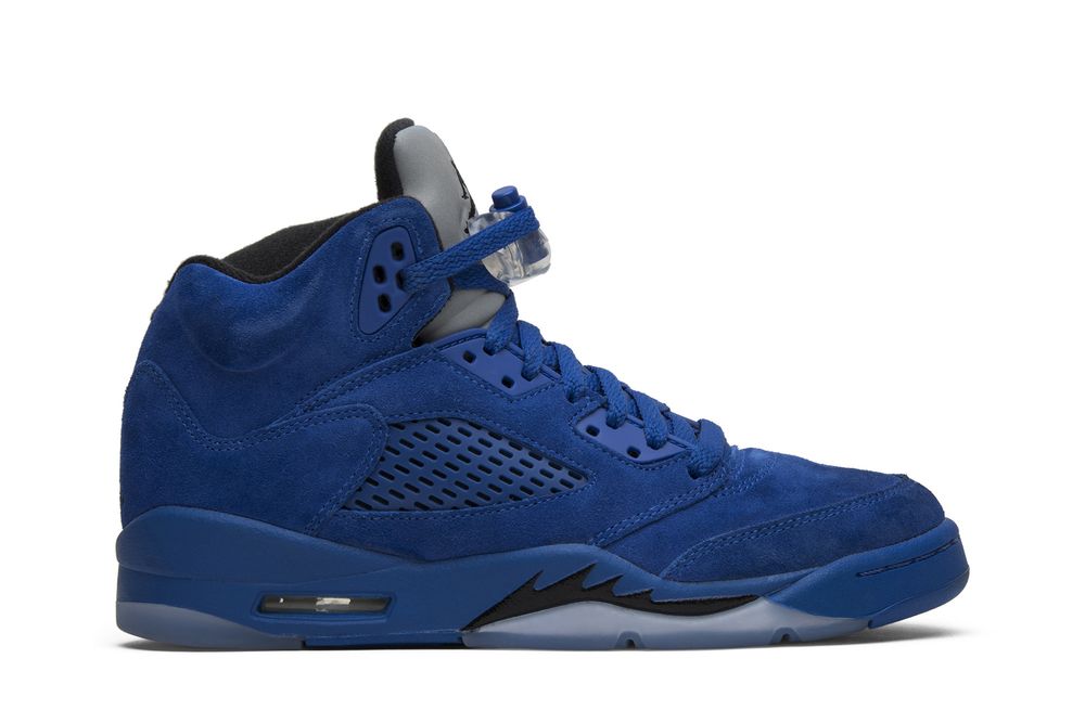 royal blue air jordan 5