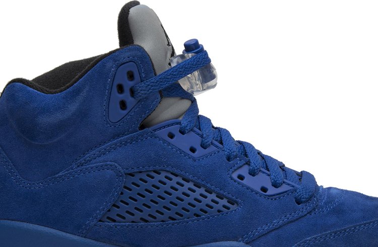 Air Jordan 5 Retro GS Blue Suede