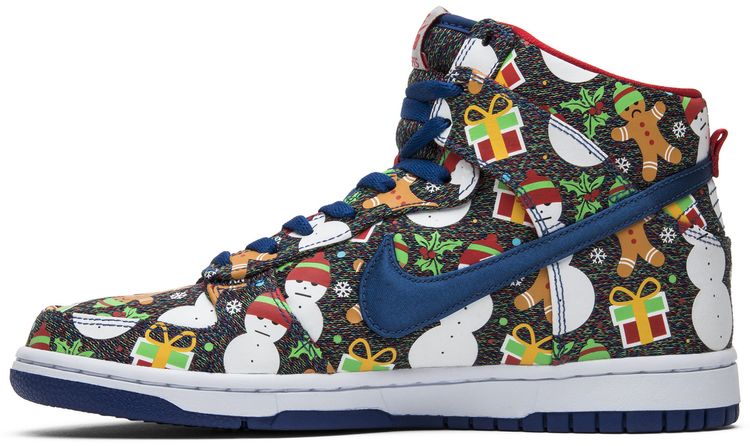 Concepts x Nike SB Dunk Pro High GS Ugly Christmas Sweater 2017