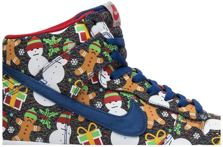 Concepts x Nike SB Dunk Pro High GS Ugly Christmas Sweater 2017