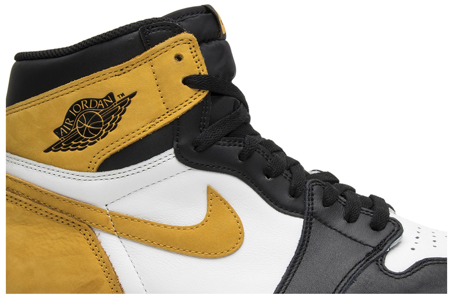 jordan retro 1 high og yellow and black