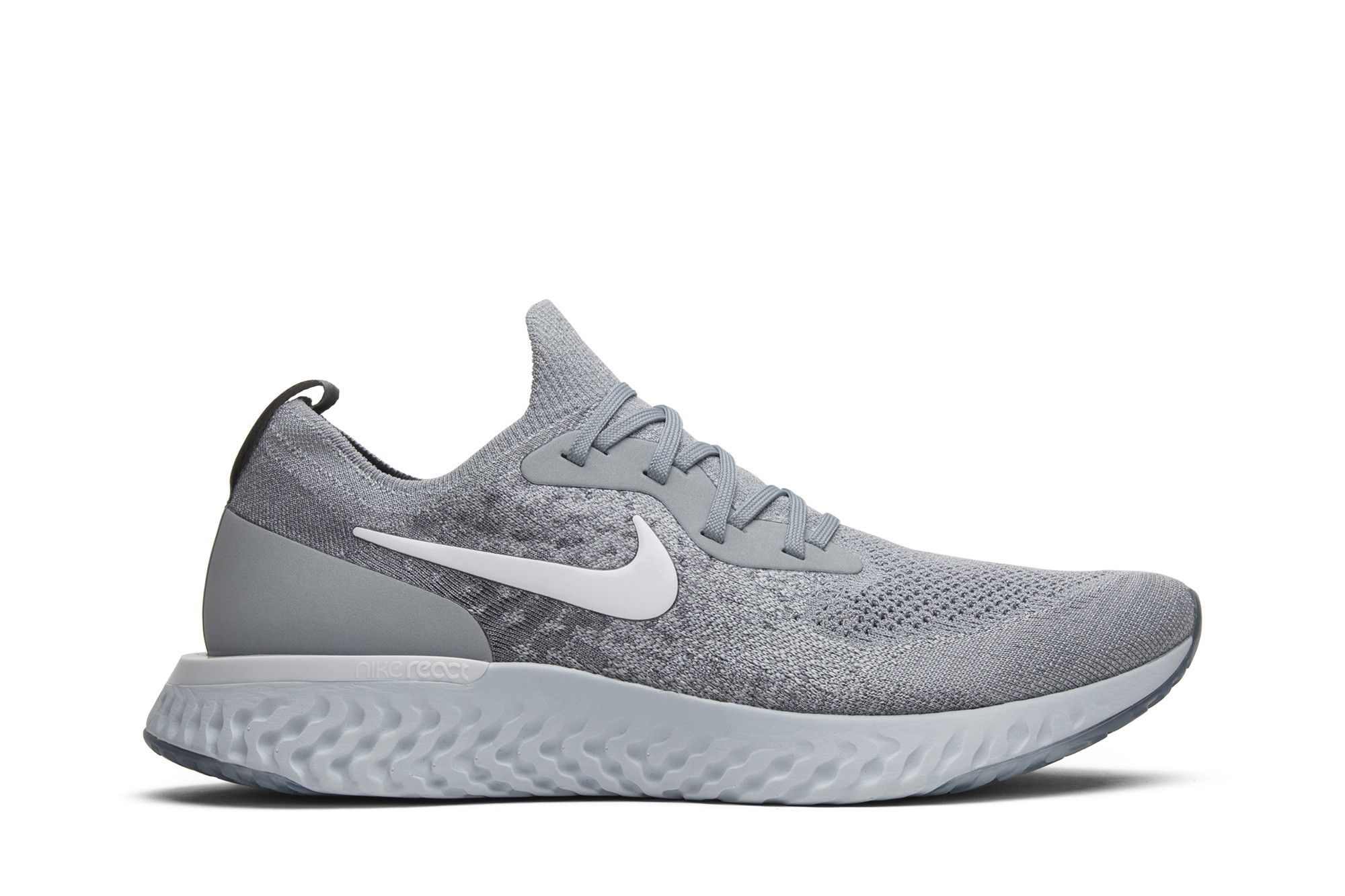 Epic React Flyknit Wolf Grey