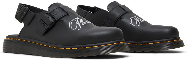 Dr Martens Pleasures x Jorge Leather Mule Black