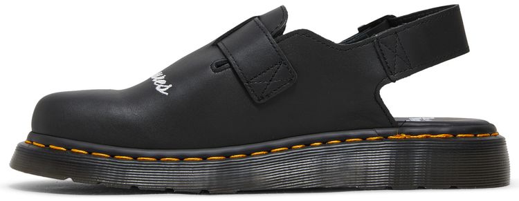 Dr Martens Pleasures x Jorge Leather Mule Black