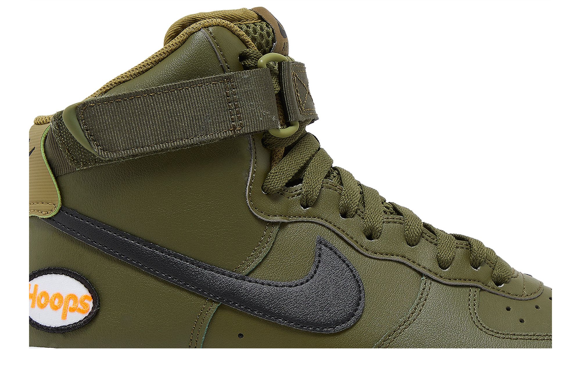Khaki air force ones high top top