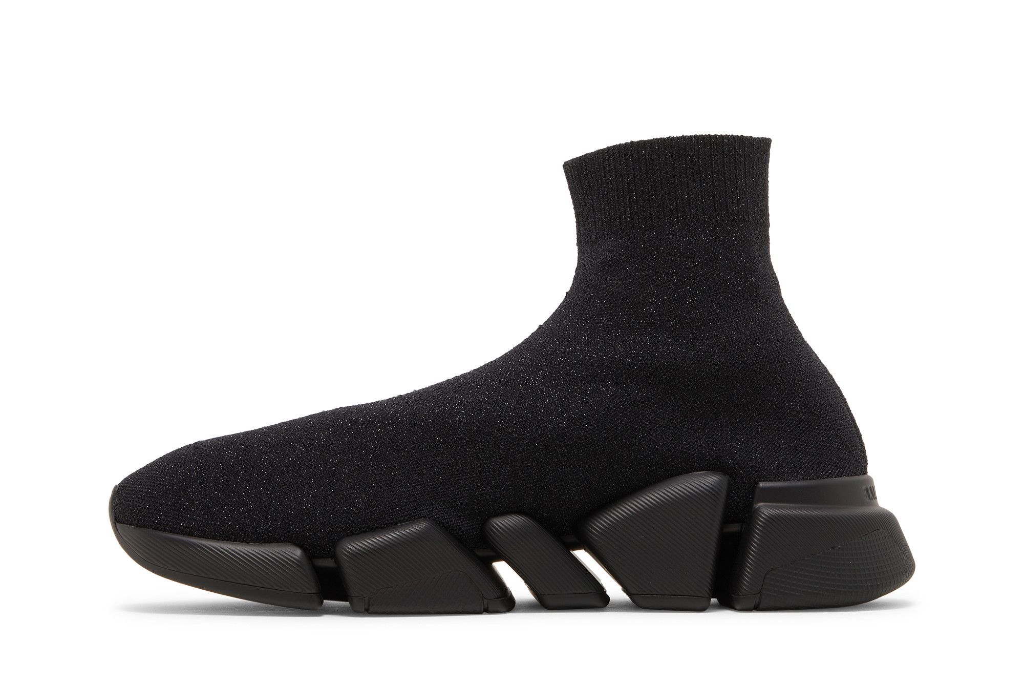 Balenciaga シャイニーspeed2.0 スニーカー 636833 W2AF3 1000 Buy Balenciaga Wmns Speed 2.0 Sneaker 'Shiny Black' - 636833