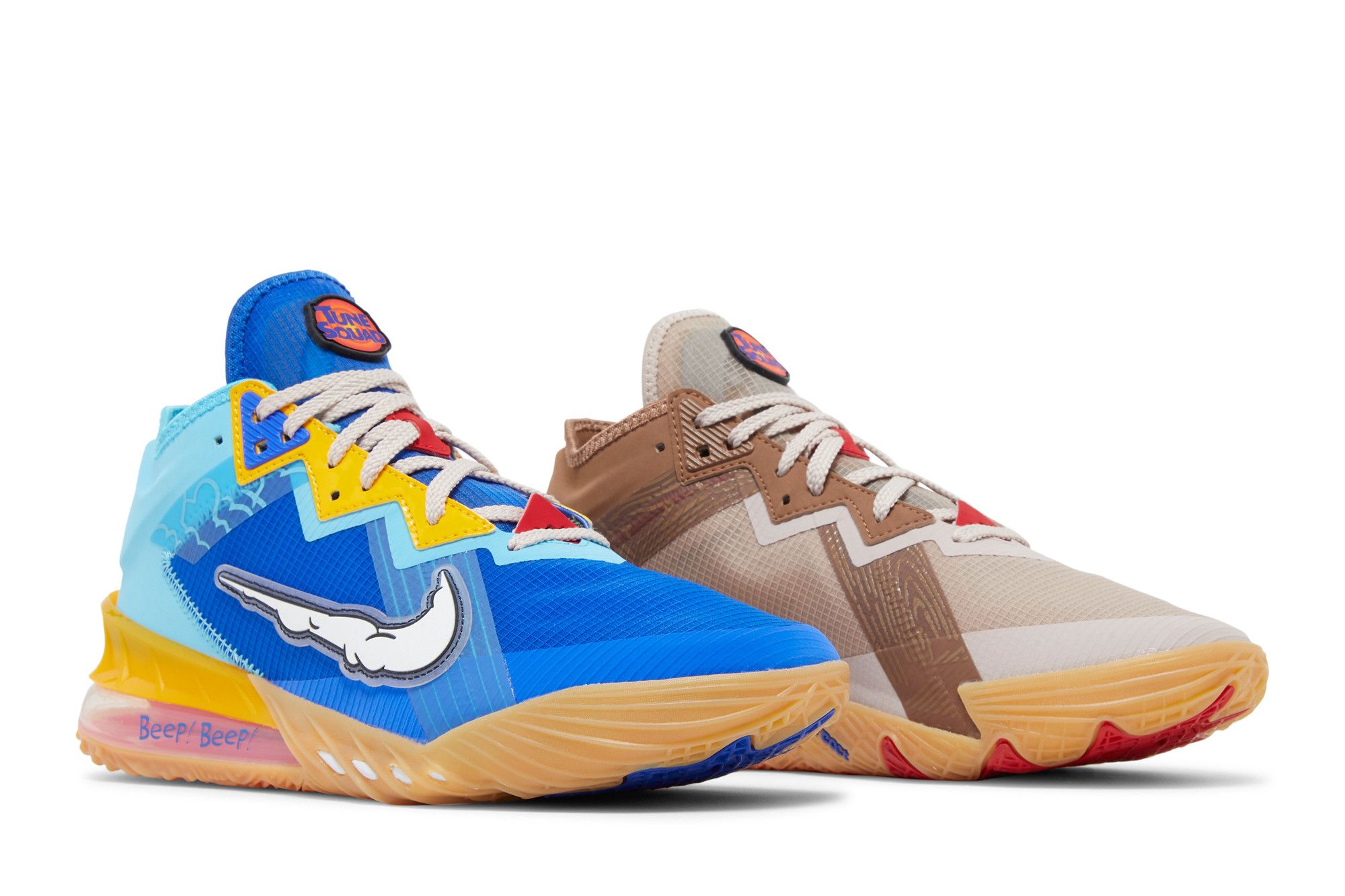 Buy Space Jam x LeBron 18 Low EP Wile E. x Roadrunner CV7564 401 GOAT CA