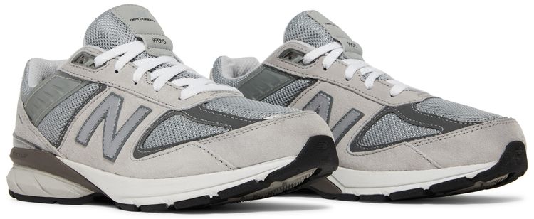 New Balance 990v5 Big Kid Wide Castlerock