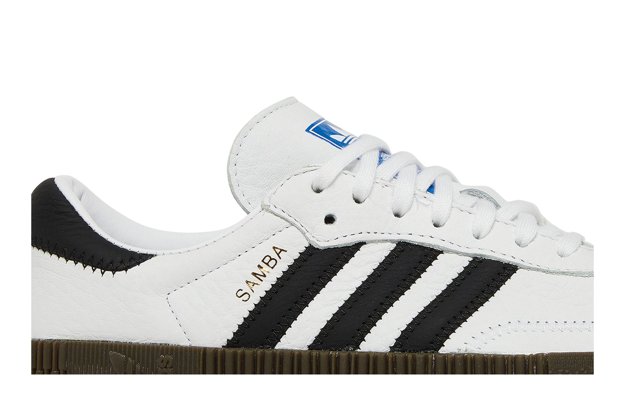 Adidas white sambarose cheap