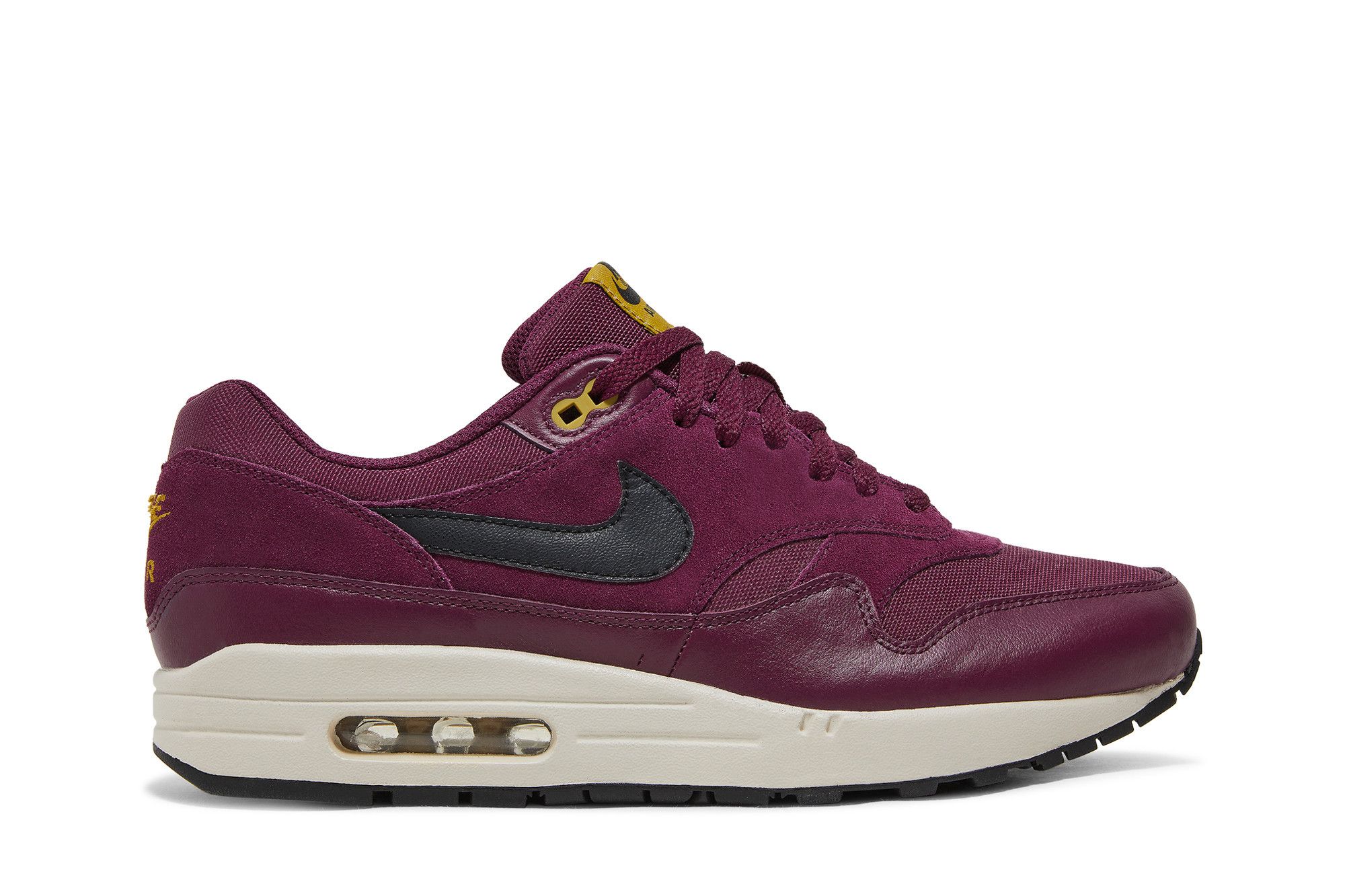 Nike air max discount 1 bordeaux rood