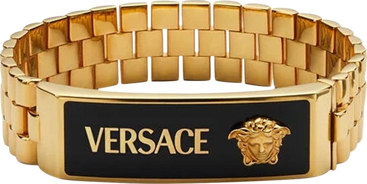 Versace Medusa Enamel Logo Bracelet 'Gold'