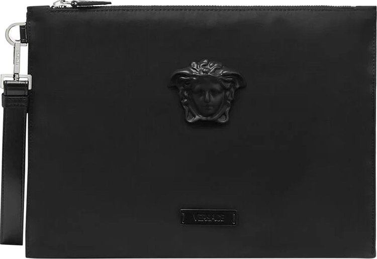 Versace La Medusa Wristlet Black