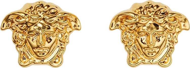 Versace Medusa Greca Cufflinks - Gold
