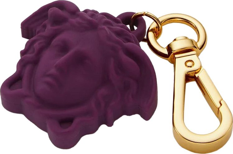 Versace La Medusa Key Ring Fuchsia