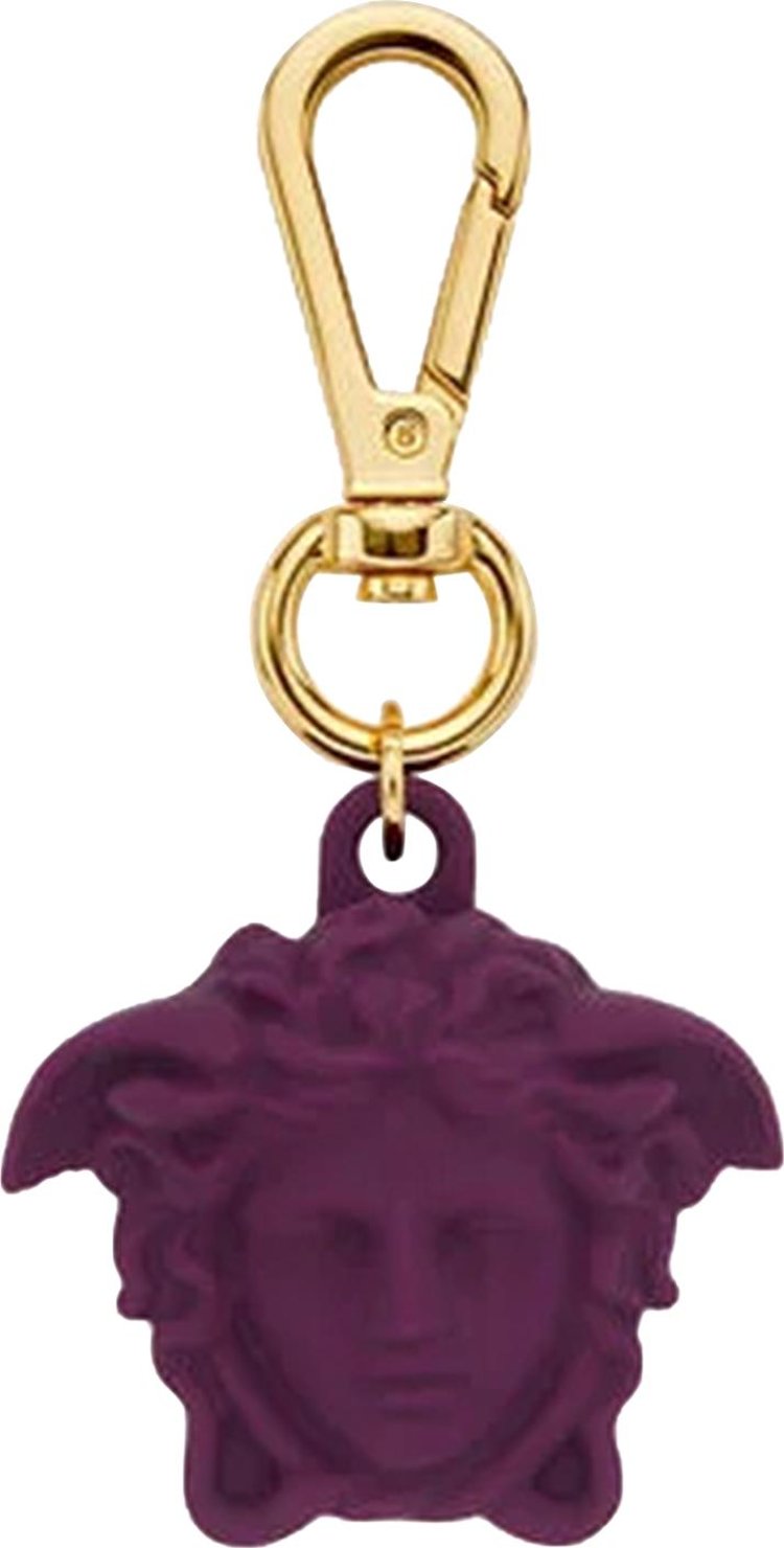 Versace La Medusa Key Ring Fuchsia