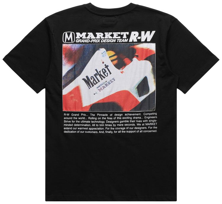 Market Grand Prix T Shirt Black