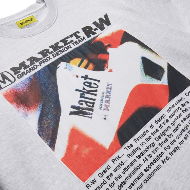 Market Grand Prix Crewneck Ash
