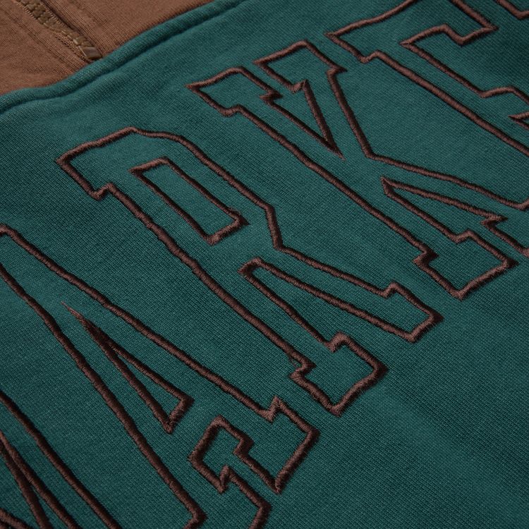 Market Half Zip Rugby Sweatshirt Milk Chocolate