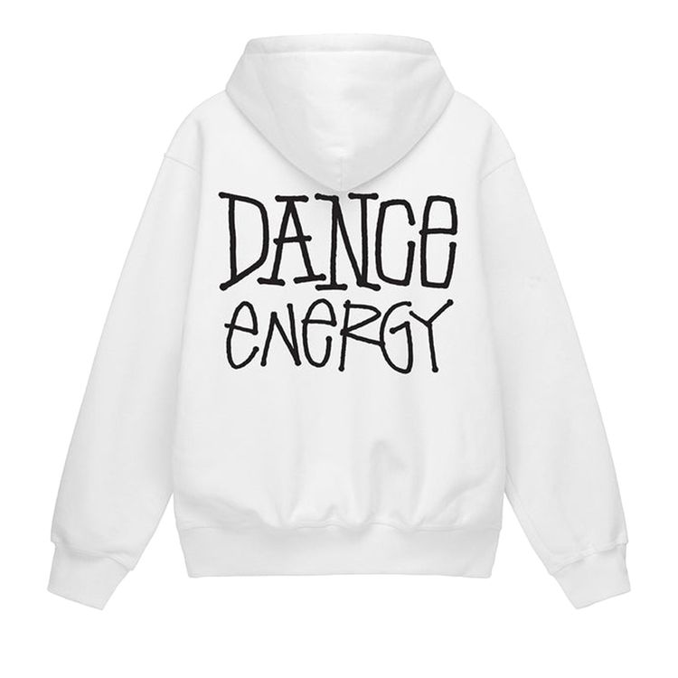 Stussy Dance Energy Hoodie White